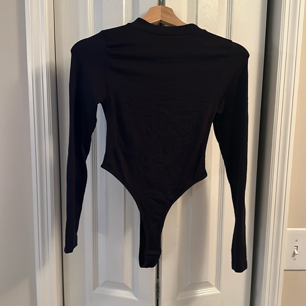 Crew neck bodysuit